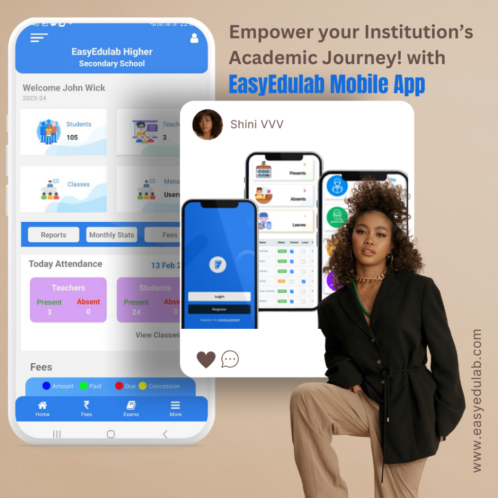 easyedulab: Online School Management Mobile APP