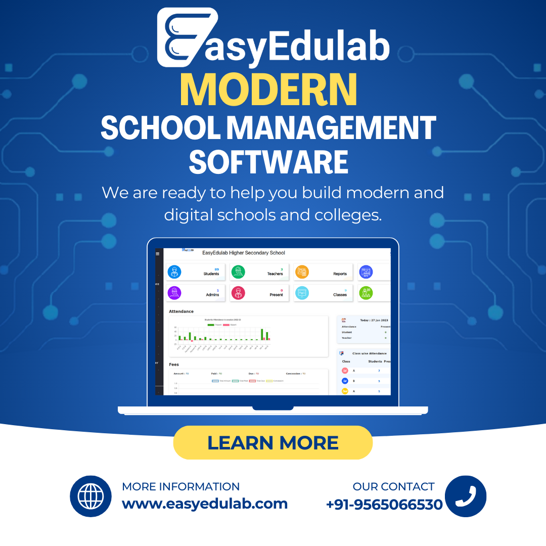 Embracing Digital Transformation in Education: Upgrade Your School with Online EasyEdulab School Management Software